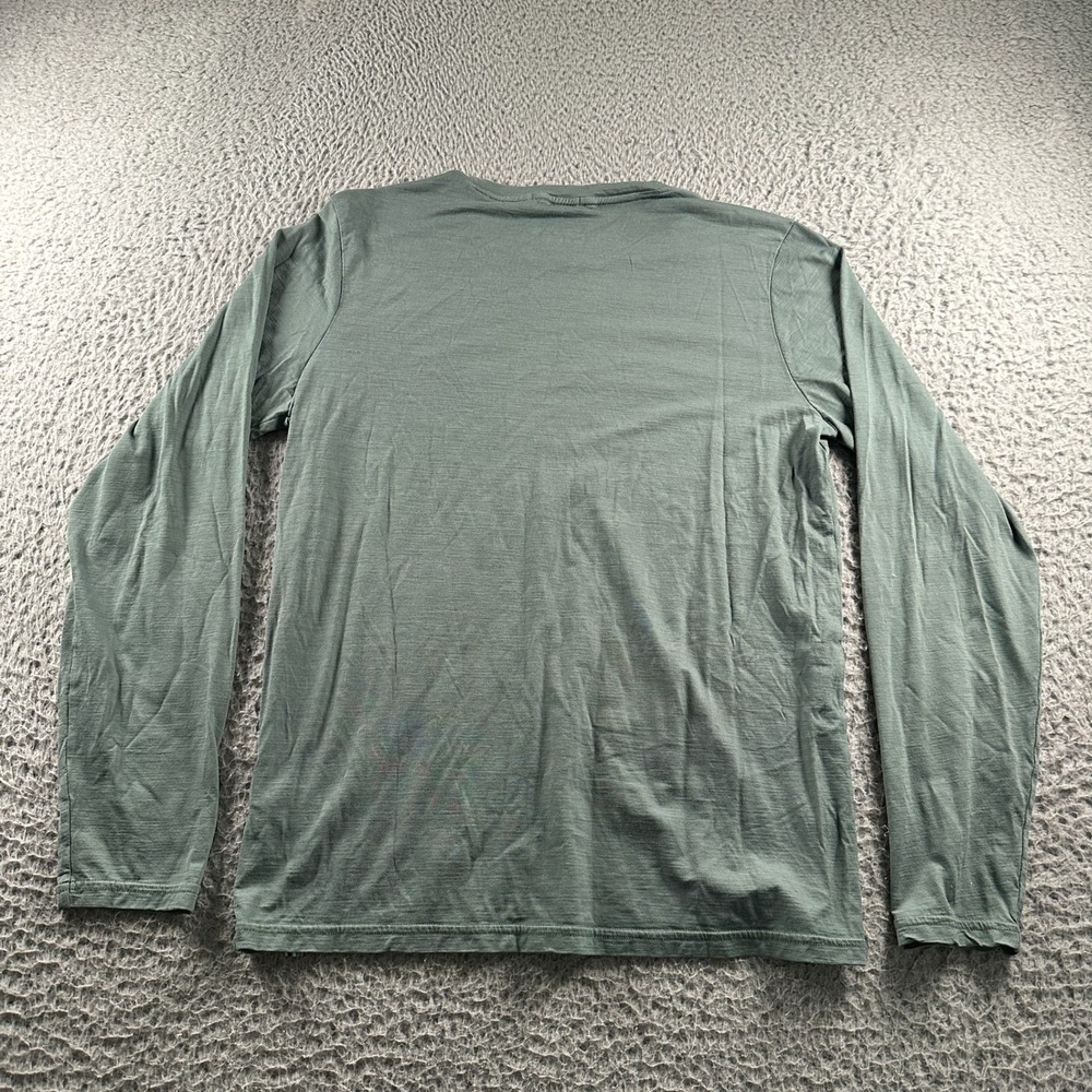 Smartwool Grateful Dead Dancing Bears Shirt Mens S Merino 150 Long Sleeve Green - Picture 6 of 11